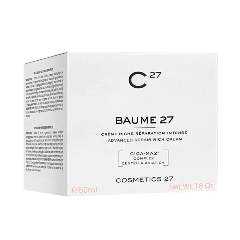 Cosmetics 27 Baume 27 Advanced Formula 50ml