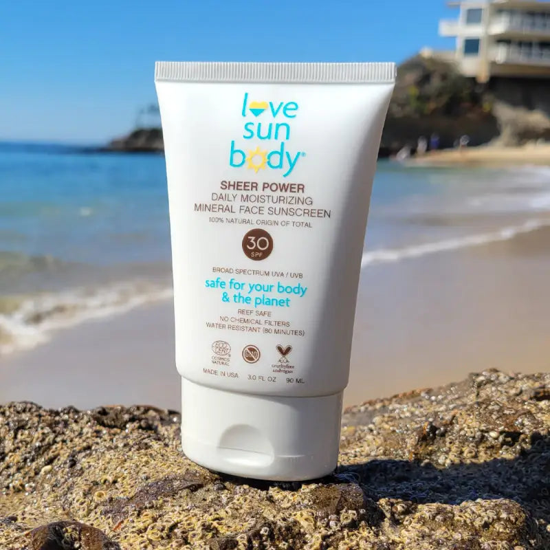 Love Sun Body Sheer Power Daily Moisturizing Mineral Face Sunscreen SPF30 90ml