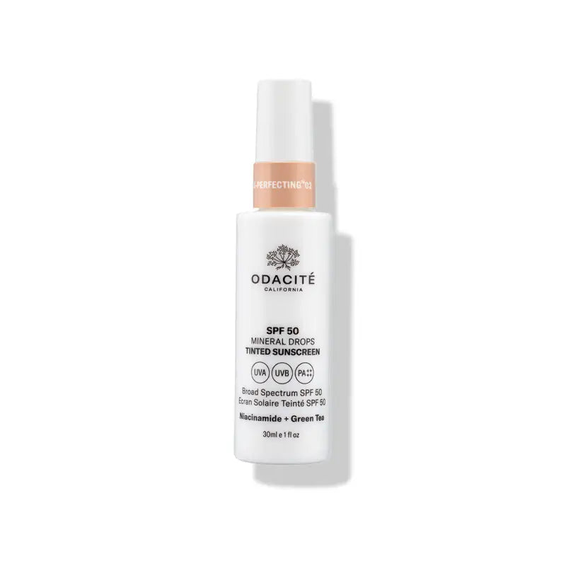 Odacite SPF50 Flex-Perfecting Mineral Drops Tinted Sunscreen 30ml - Four