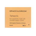 Grace&Green Non-Applicator Tampons Regular (18 tampons)