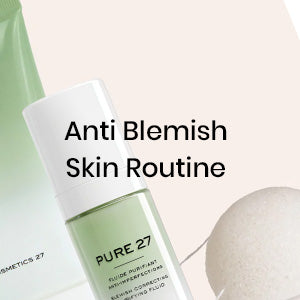 anti blemish skin routine