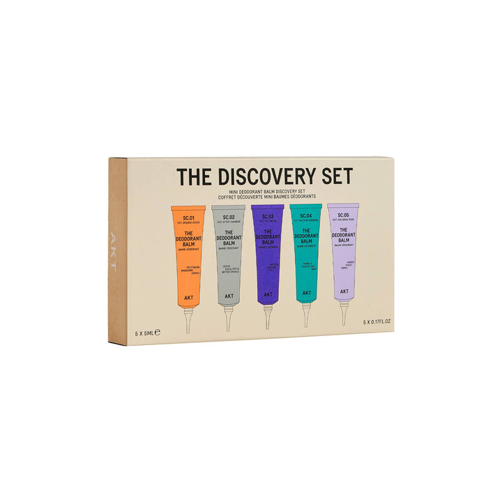 AKT London Deodorant Balm Discovery Set 5 x 5ml