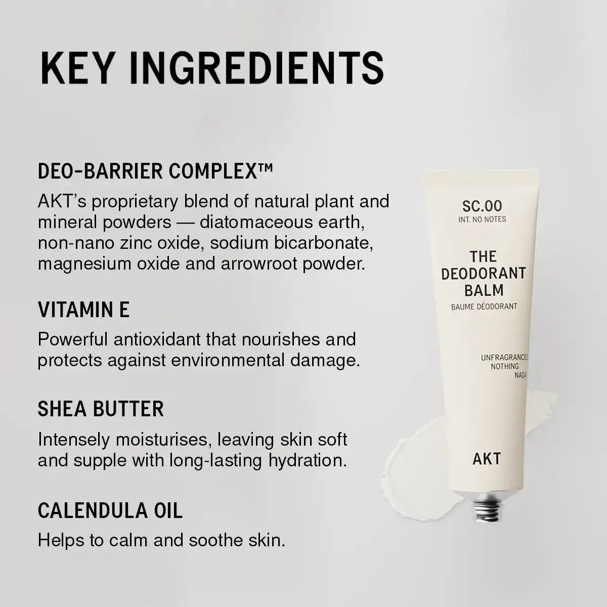 AKT London Deodorant Balm SC.00 No Notes 50ml