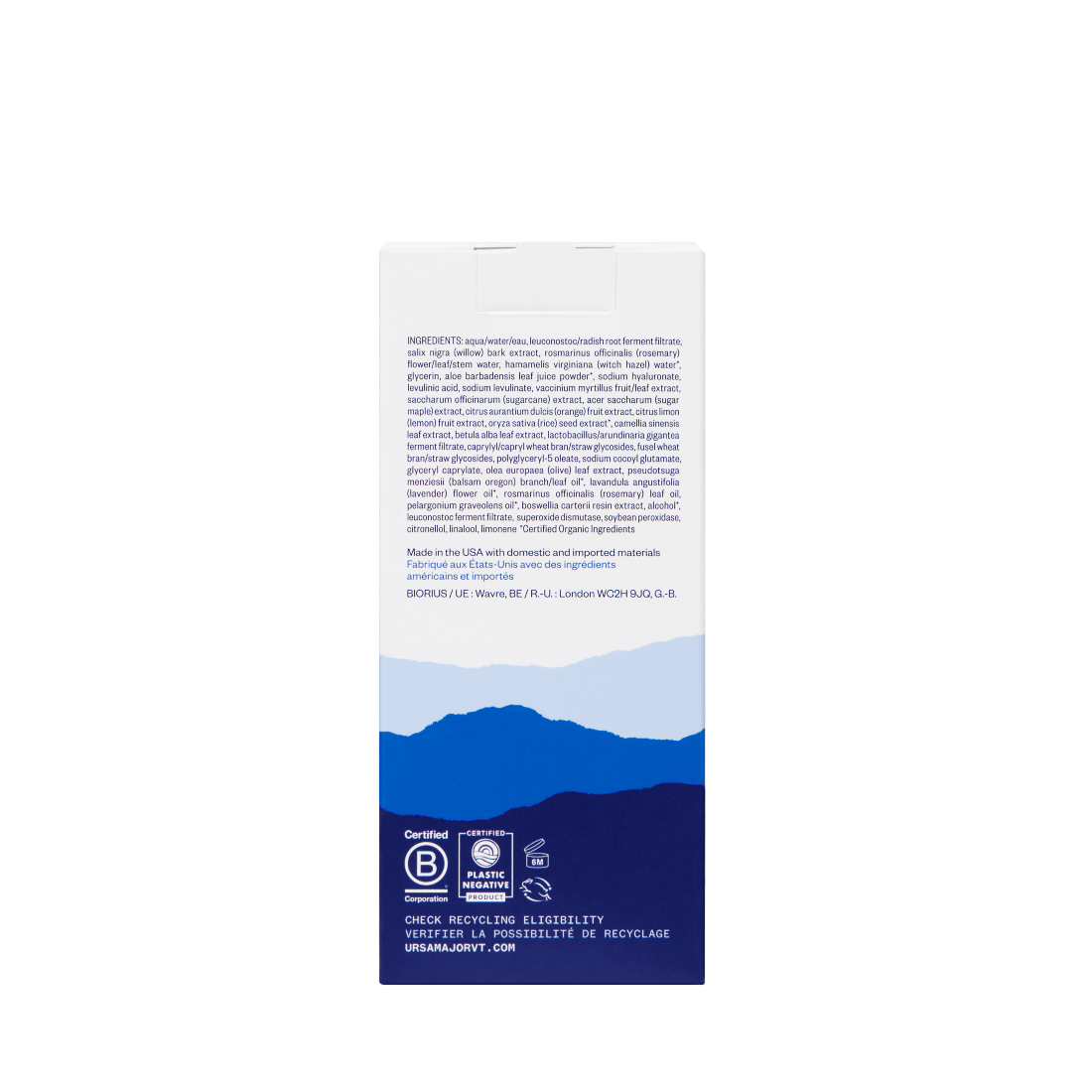 Ursa Major Essential Face Tonic 120ml