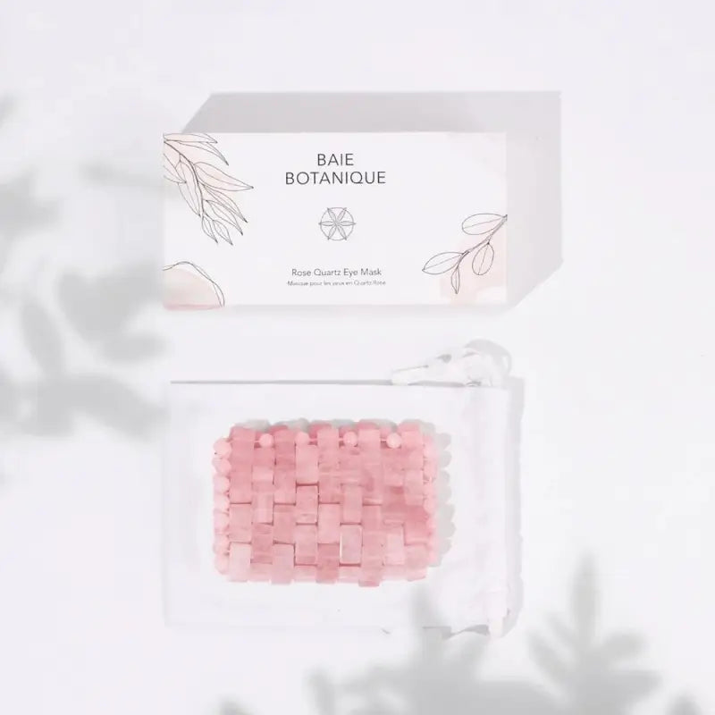 Baie Botanique Rose Quartz Eye Mask