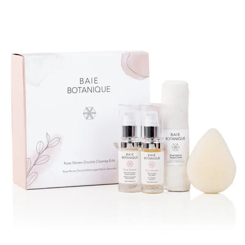 Baie Botanique Rose Renew Double Cleanse Gift Set