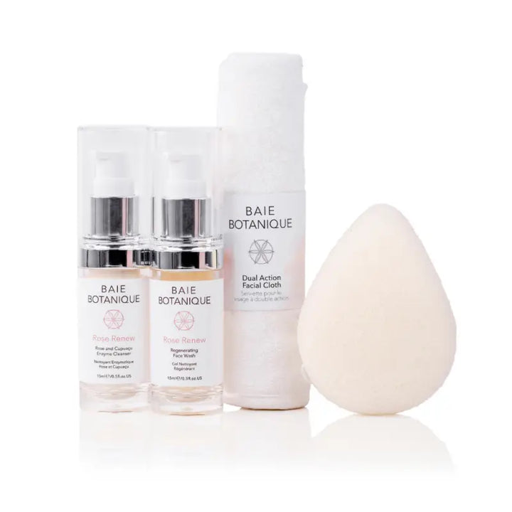 Baie Botanique Rose Renew Double Cleanse Gift Set
