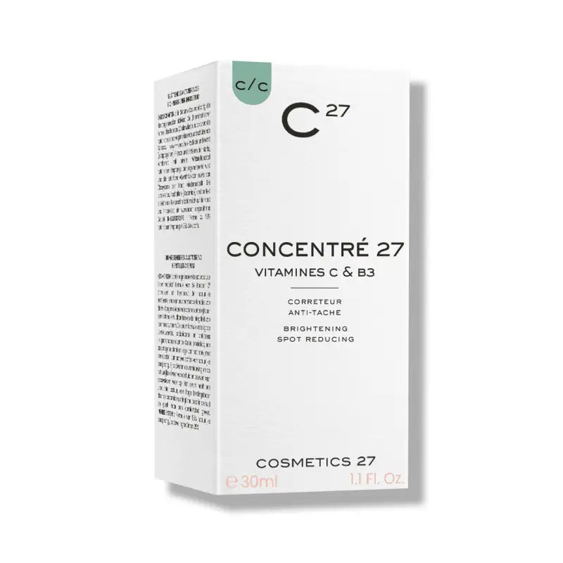 Cosmetics 27 CONCENTRE 27 Vitamines C&B3 30ml