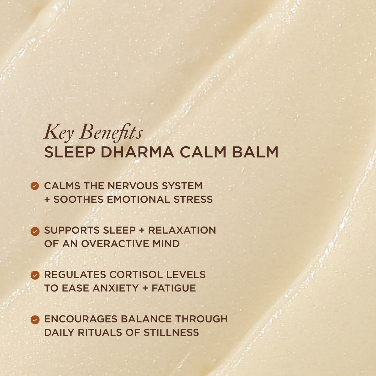 Mauli Rituals Sleep Dharma Calm Balm – balm texture, key benefits