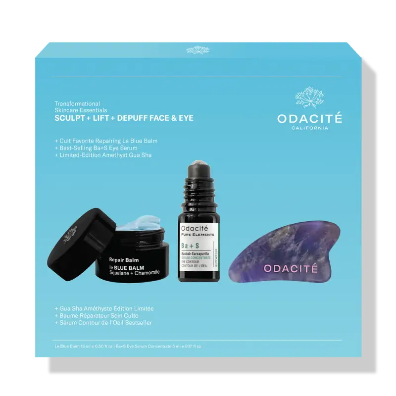 Odacite Scupt + Lift +Depuff Face & Eye Gift Set