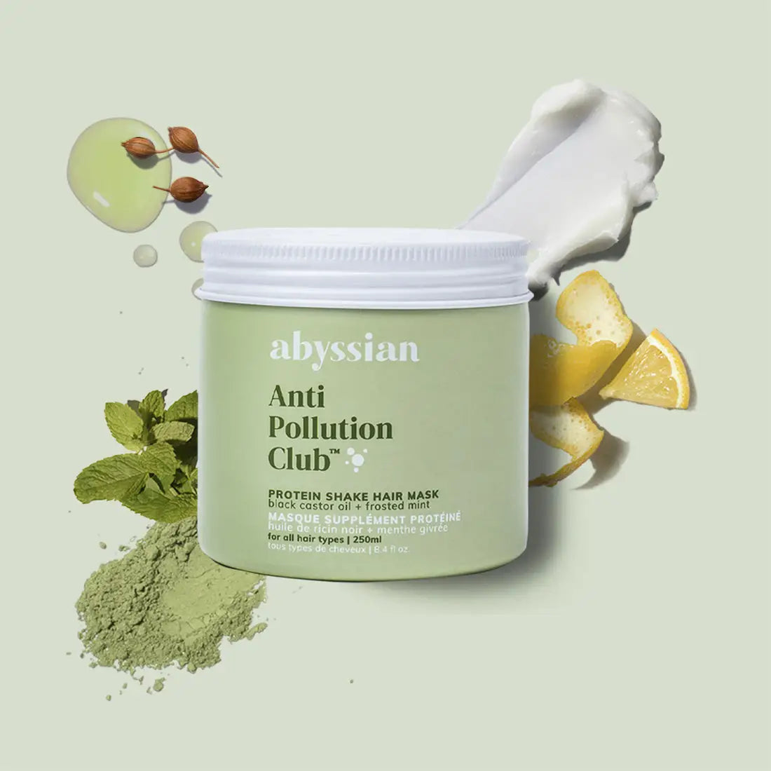 Abyssian Protein Shake Hair Mask 250 ml - Free Shipping 