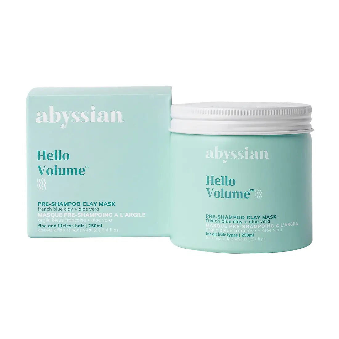 Abyssian Volumizing Pre-Shampoo Clay Mask 250 ml - Free 