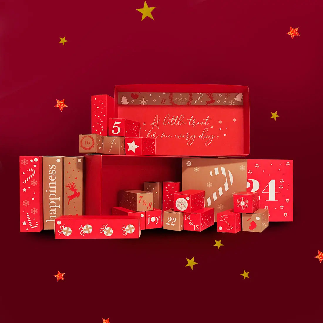 Alyaka Gift Set Beauty Advent Calendar Mini 2021 - Free 