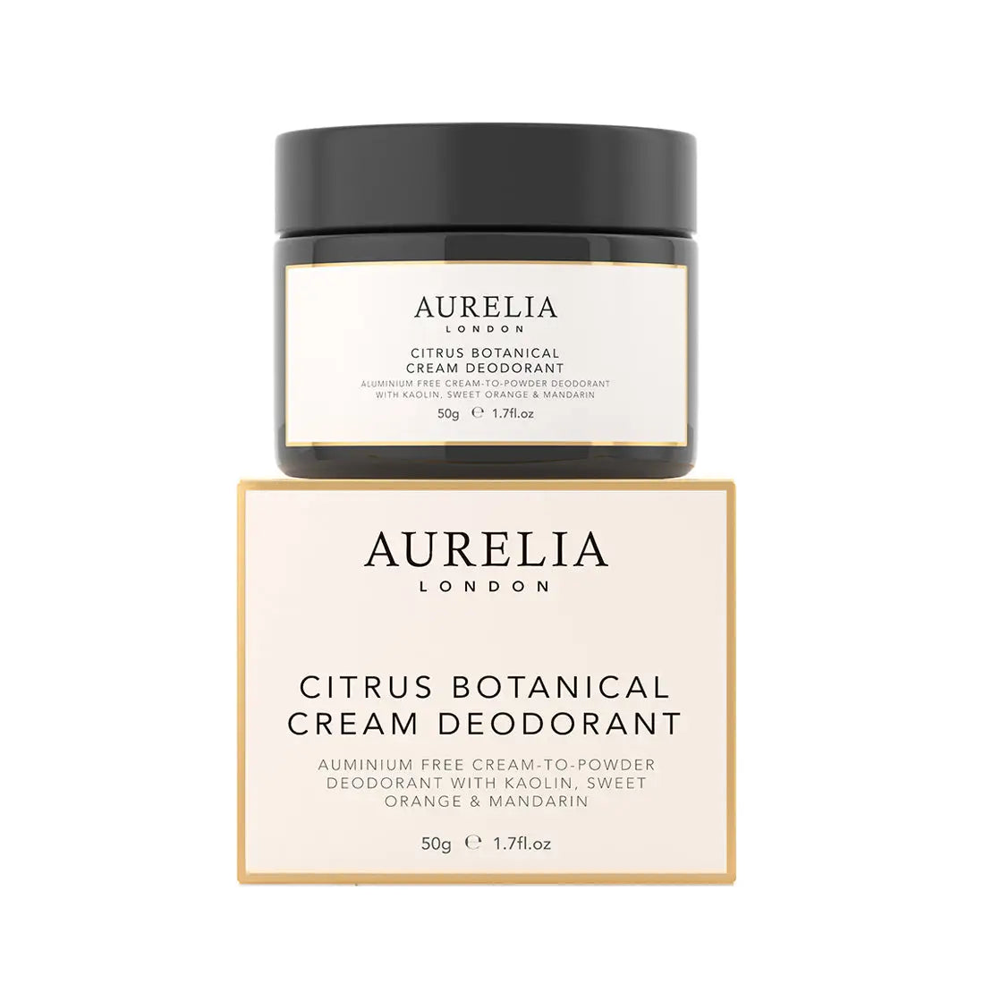 Aurelia London Citrus Botanical Cream Deodorant 50g