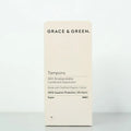 Grace&Green Organic Tampons With Biodegradable Applicator Regular (14 tampons)