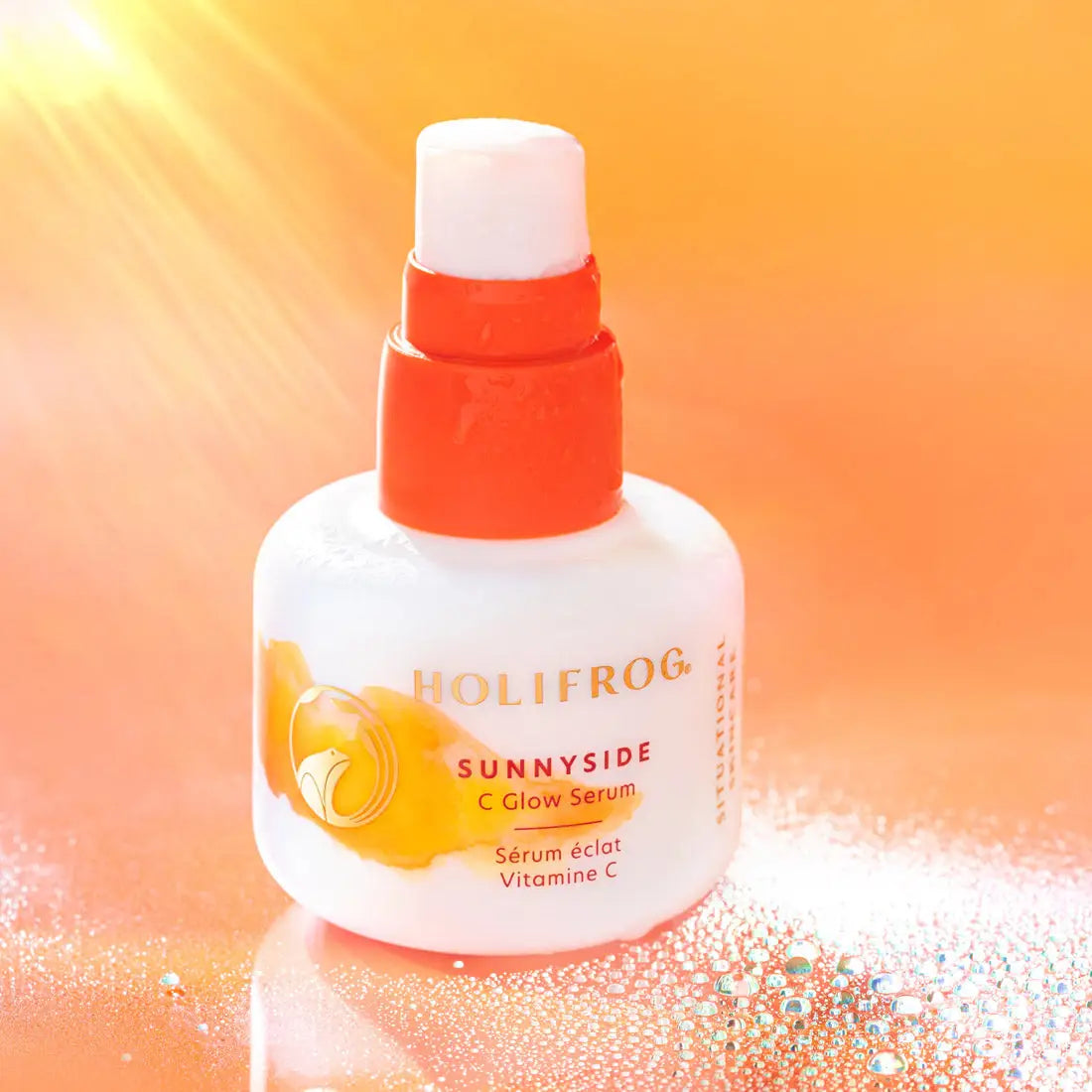 HoliFrog Sunnyside C Glow Serum 30ml - Free Shipping 