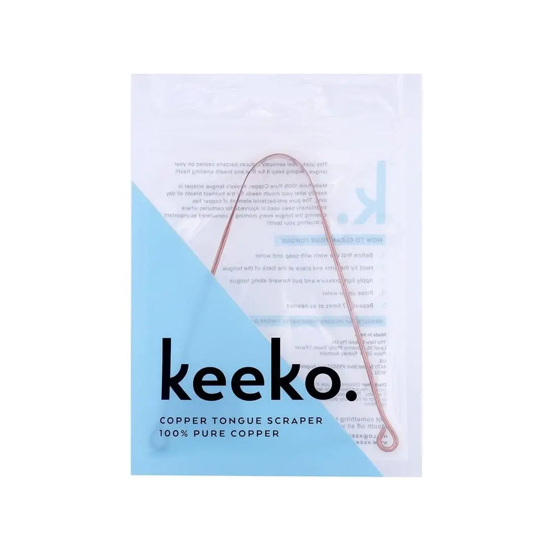 Keeko Oil Copper Tongue Cleaner