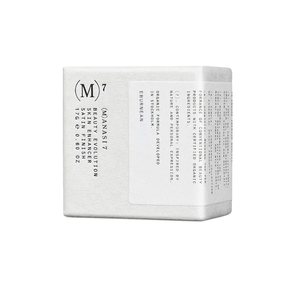 Manasi 7 Skin Enhancer ’Eburnean’ 17g - Free Shipping 