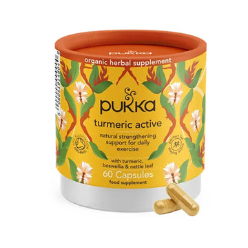 Pukka Turmeric Active (60 capsules) - Free Shipping 