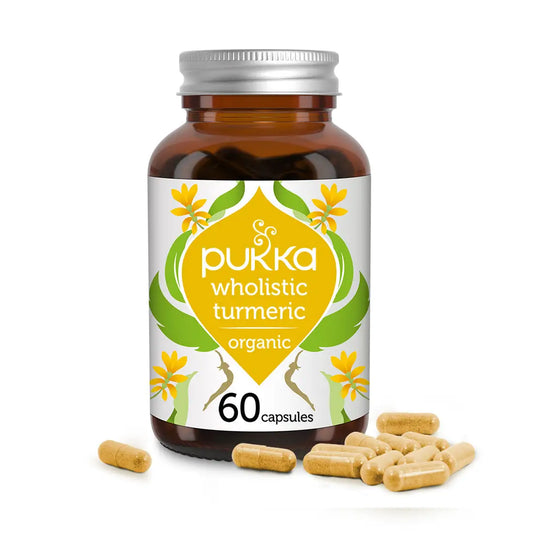 Pukka Wholistic Turmeric (60 capsules) - Free Shipping 