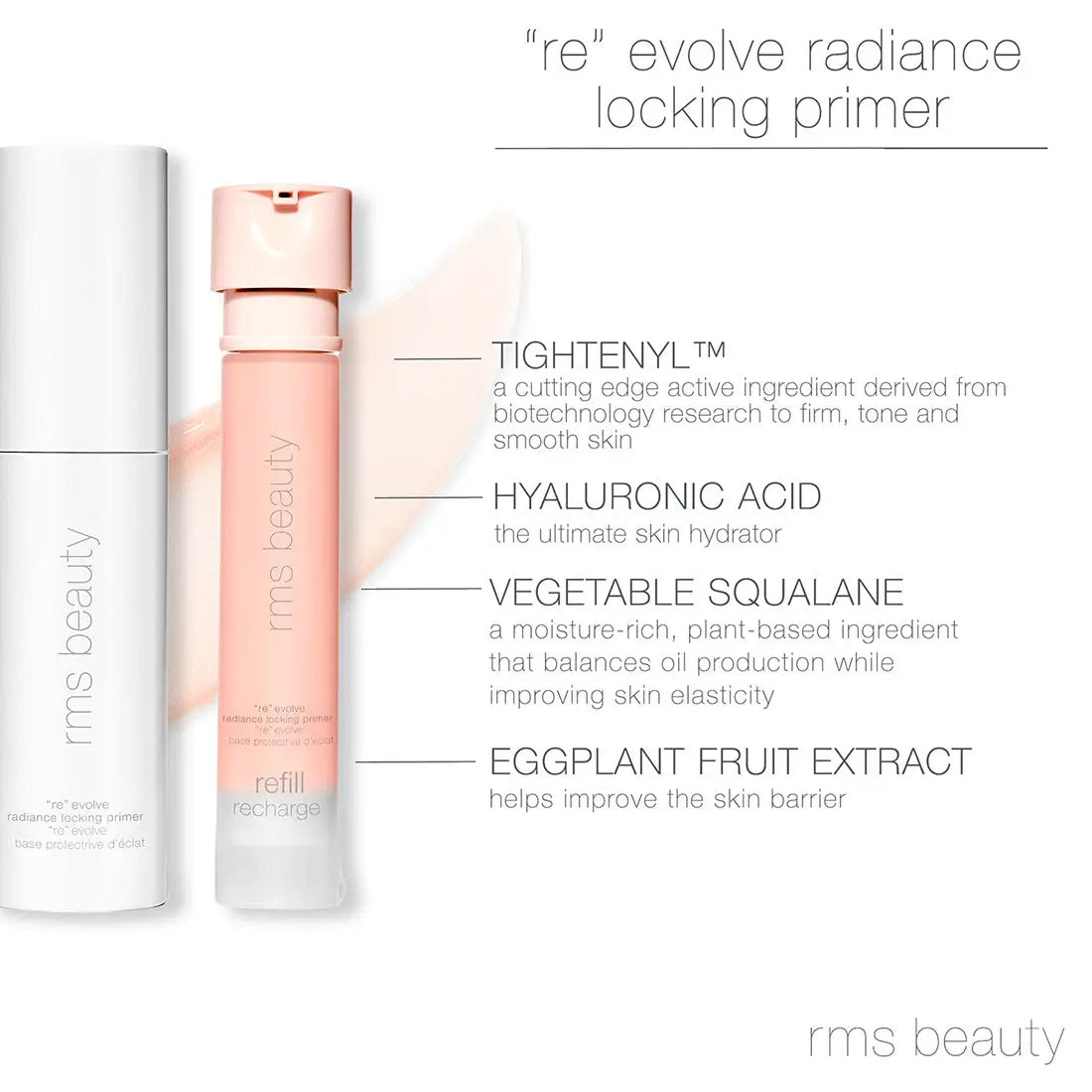 RMS Beauty "re" evolve radiance locking primer refill 30ml