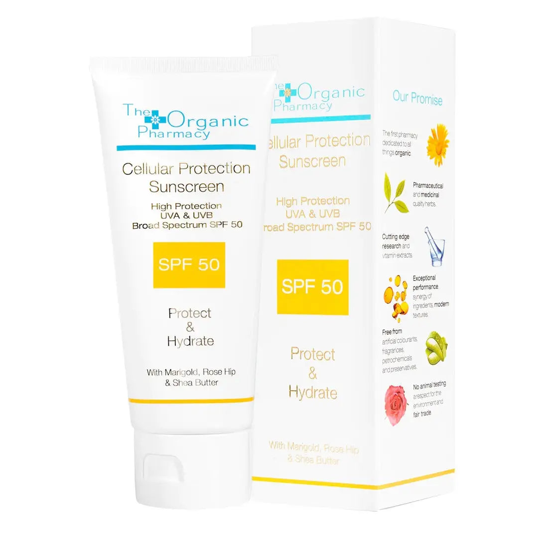 The Organic Pharmacy Cellular Protection Sun Cream SPF 50 