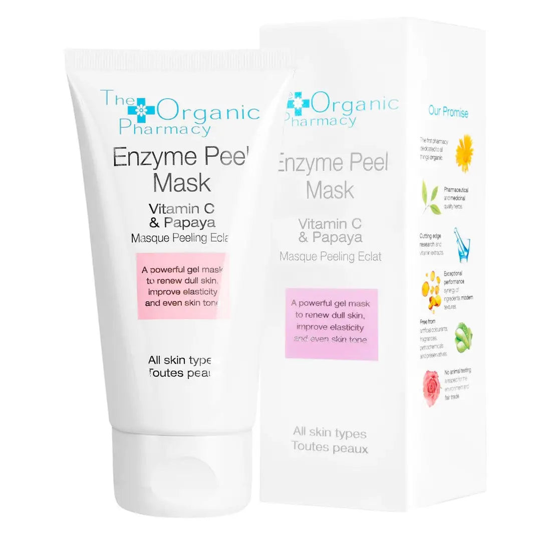 The Organic Pharmacy Enzyme Peel Mask with Vitamin C & Papaya  60ml