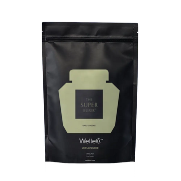WelleCo The Super Elixir Unflavoured 300g Refill - Free 